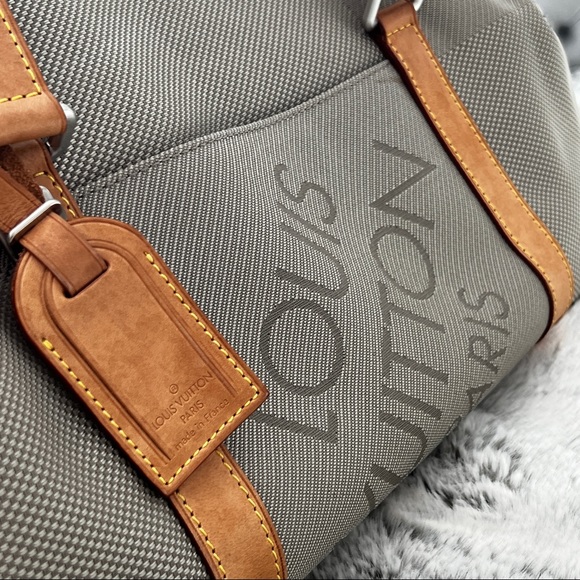 Louis Vuitton Erth Damier Geant Canvas Attaquant Keepall Sac Polochon w/lock-key - Picture 2 of 16